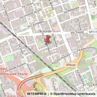Mappa Via Giuseppe Mazzini, 124, 20851 Lissone, Monza e Brianza (Lombardia)