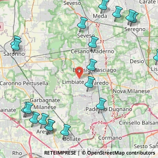 Mappa , 20812 Limbiate MB, Italia (6.3835)