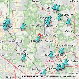 Mappa , 20812 Limbiate MB, Italia (6.094)