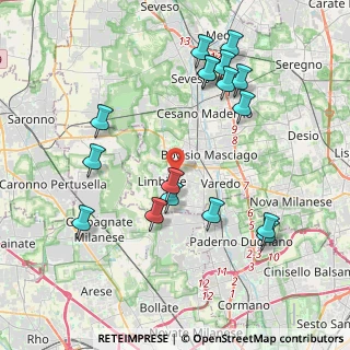Mappa , 20812 Limbiate MB, Italia (4.27941)