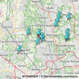 Mappa , 20812 Limbiate MB, Italia (3.94231)