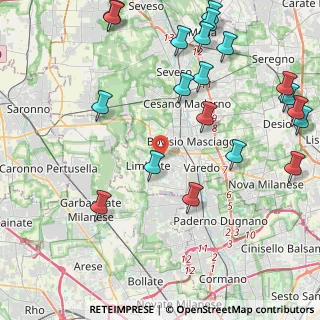 Mappa , 20812 Limbiate MB, Italia (5.4725)