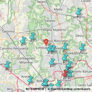 Mappa , 20812 Limbiate MB, Italia (6.082)