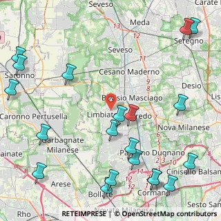 Mappa , 20812 Limbiate MB, Italia (6.0385)