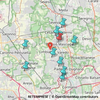 Mappa , 20812 Limbiate MB, Italia (3.65455)