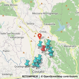 Mappa SS 232 Cossato Vallemosso, 13836 Cossato BI, Italia (2.26333)