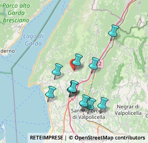 Mappa Via Acque, 37013 Caprino Veronese VR, Italia (6.66917)