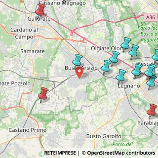 Mappa Via Pieve di Cadore, 21052 Busto Arsizio VA, Italia (6.01063)