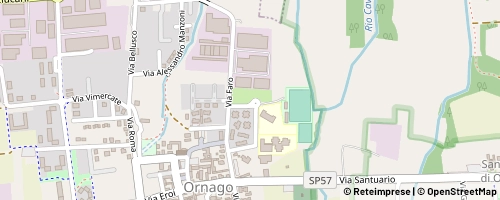 Mappa Ornago