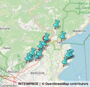 Mappa 25089 Villanuova sul Clisi BS, Italia (6.675)