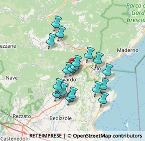Mappa 25089 Villanuova sul Clisi BS, Italia (5.79474)
