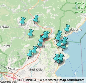 Mappa 25089 Villanuova sul Clisi BS, Italia (6.3965)