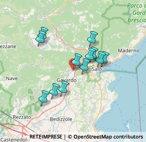 Mappa 25089 Villanuova sul Clisi BS, Italia (5.73833)