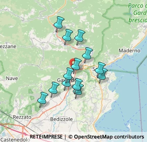 Mappa 25089 Villanuova sul Clisi BS, Italia (5.48308)