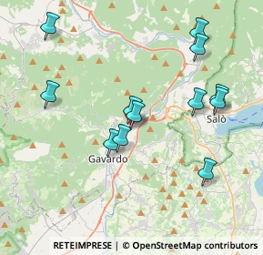 Mappa 25089 Villanuova sul Clisi BS, Italia (3.9075)