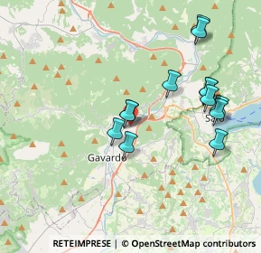 Mappa 25089 Villanuova sul Clisi BS, Italia (3.69615)