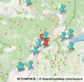 Mappa 25089 Villanuova sul Clisi BS, Italia (4.42833)