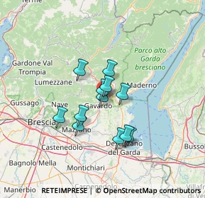 Mappa 25089 Villanuova sul Clisi BS, Italia (9.54583)