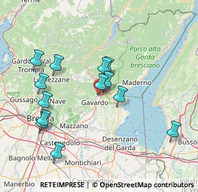 Mappa 25089 Villanuova sul Clisi BS, Italia (14.68385)