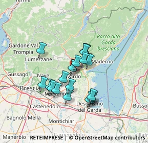 Mappa 25089 Villanuova sul Clisi BS, Italia (10.2085)