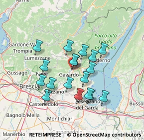 Mappa 25089 Villanuova sul Clisi BS, Italia (11.515)