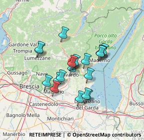 Mappa 25089 Villanuova sul Clisi BS, Italia (10.327)