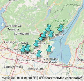 Mappa 25089 Villanuova sul Clisi BS, Italia (10.02636)