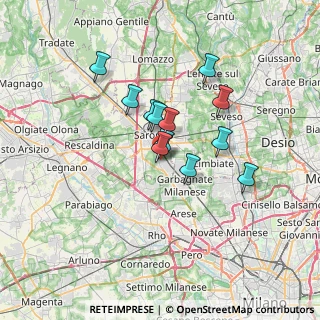 Mappa Parco Salvo D'acquisto, 21042 Caronno Pertusella VA, Italia (5.175)