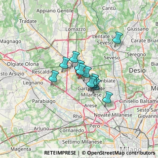 Mappa Parco Salvo D'acquisto, 21042 Caronno Pertusella VA, Italia (4.11083)