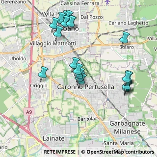 Mappa Parco Salvo D'acquisto, 21042 Caronno Pertusella VA, Italia (2.099)