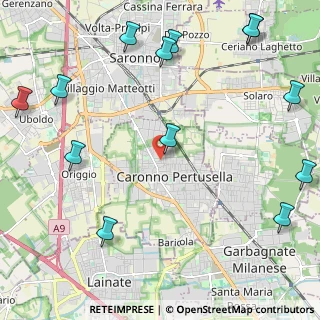 Mappa Parco Salvo D'acquisto, 21042 Caronno Pertusella VA, Italia (3.04077)