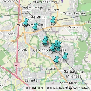 Mappa Parco Salvo D'acquisto, 21042 Caronno Pertusella VA, Italia (1.25769)