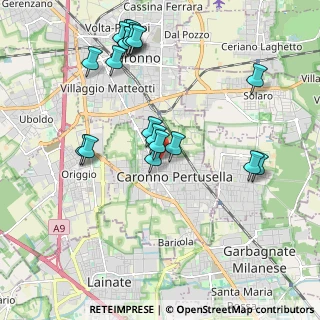 Mappa Parco Salvo D'acquisto, 21042 Caronno Pertusella VA, Italia (2.15)