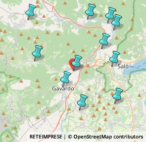 Mappa Via Giuseppe Verdi, 25089 Villanuova Sul Clisi BS, Italia (4.47273)