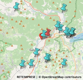 Mappa Via Giuseppe Verdi, 25089 Villanuova Sul Clisi BS, Italia (4.58529)