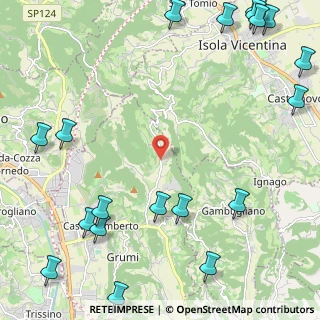 Mappa Località Valdilonte, 36070 Castelgomberto VI, Italia (3.459)