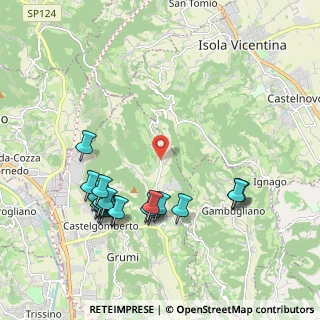 Mappa Località Valdilonte, 36070 Castelgomberto VI, Italia (2.148)