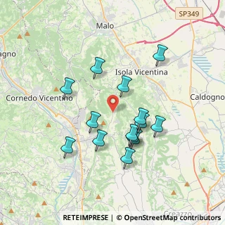 Mappa Località Valdilonte, 36070 Castelgomberto VI, Italia (3.25357)