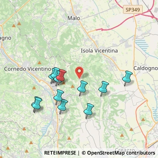 Mappa Località Valdilonte, 36070 Castelgomberto VI, Italia (3.7925)