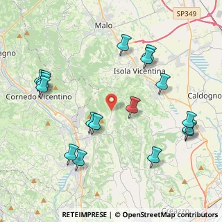 Mappa Località Valdilonte, 36070 Castelgomberto VI, Italia (4.71059)