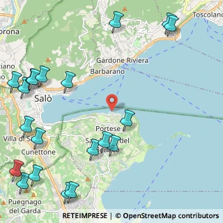 Mappa Portese, 25010 San Felice del Benaco BS, Italia (3.182)