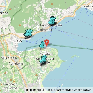 Mappa Portese, 25010 San Felice del Benaco BS, Italia (1.855)
