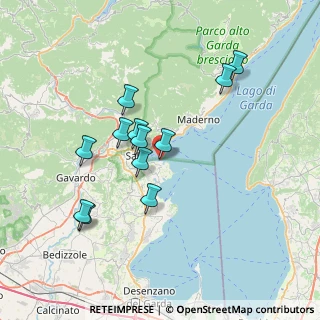 Mappa Portese, 25010 San Felice del Benaco BS, Italia (6.53333)