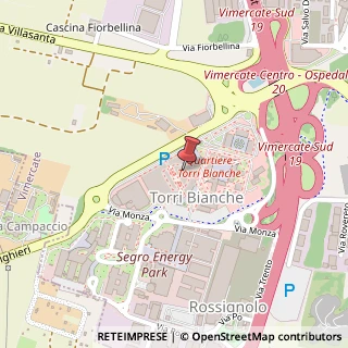 Mappa Via Torri Bianche, 16, 20871 Vimercate, Monza e Brianza (Lombardia)