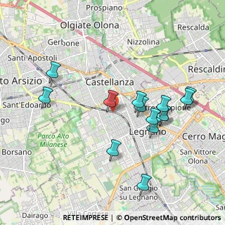 Mappa Via Mantova, 20025 Legnano MI, Italia (1.925)
