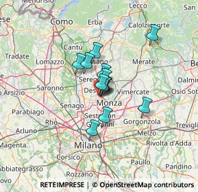 Mappa V.le Valassina, 20035 Lissone MB, Italia (7.49385)