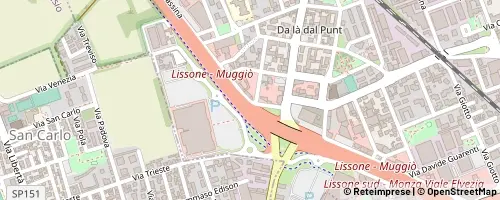 Mappa Lissone