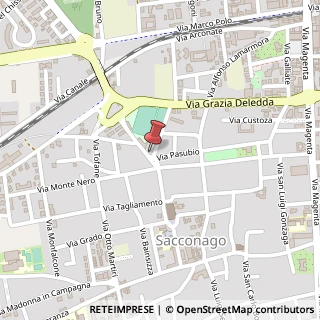 Mappa Via Monte Grappa, 10, 21052 Busto Arsizio, Varese (Lombardia)