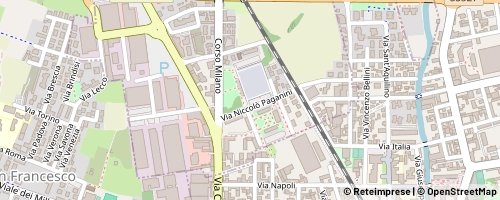 Mappa Bovisio-Masciago