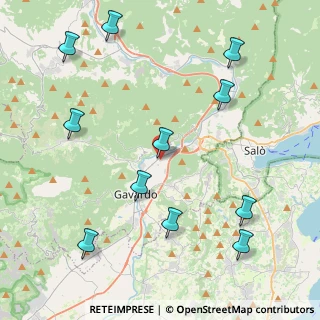 Mappa Via del Brasino, 25089 Villanuova Sul Clisi BS, Italia (5.04182)